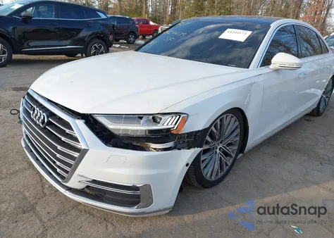 2019 Audi A8 L 55 from USA, damaged, VIN WAU8DAF82KN009098